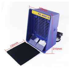 Solder Smoke Absorber Remover Fume Extractor Air Filter Fan For Soldering UK