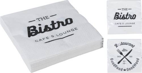 Packs square napkins - packs, x