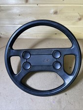GENUINE VW GOLF LX 4 BUTTON STEERING WHEEL (MK2 GOLF JETTA,SCIROCCO) Fits On T25