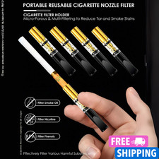 5pcs Reusable Cigarette Filter