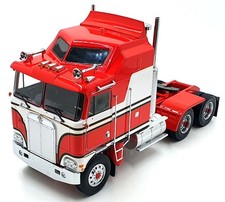 KK Scale Road Kings 1/18 Scale RK180141 - Kenworth K100 Aerodyne 1976 - Red