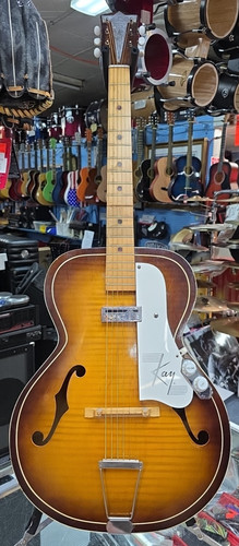 Vintage 50s kay archtop blonde - kay,