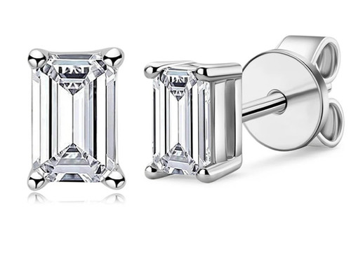 0ct emerald cut - 1.0ct,