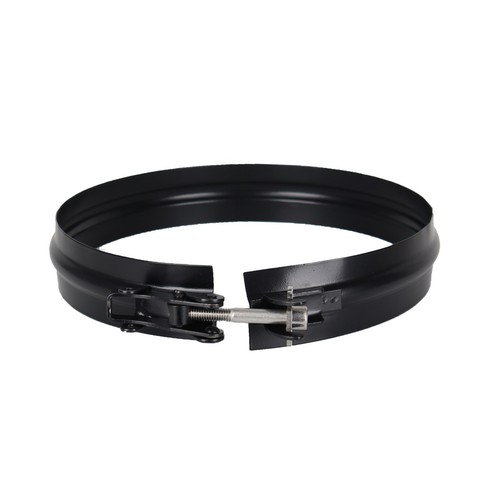 Flue pipe locking band black - band,