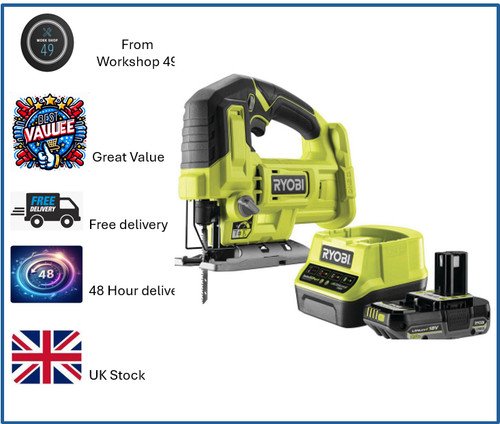 Ryobi 18v one - 18v, rjs18-1c20gp