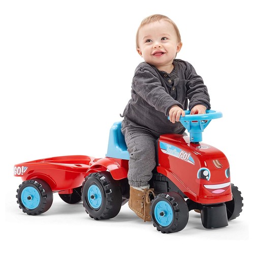 Baby ride tractor - on,