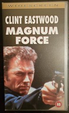 Magnum Force VHS - UK PAL - Clint Eastwood - Ted Post