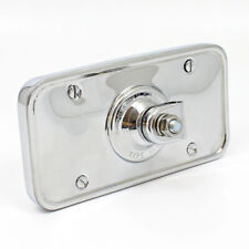 Vintage Car Rectangular Rear View Mirror as Lucas Type 160 - Chrome plated