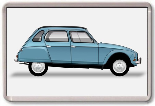 Fridge magnet citroen dyane - fridge,