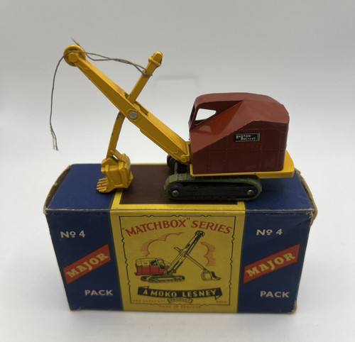Vintage matchbox major - major, pack