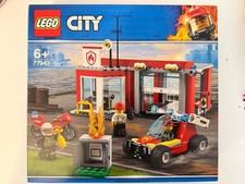 LEGO City 77943 Fire Station Plus Buggy Motorcycle Playset - OPEN BOX