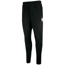 Kappa Kid's Black Pants Ponte Logo Track Pants - New