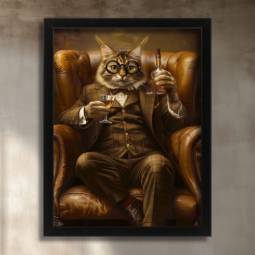 Maine coon wall - coon, art