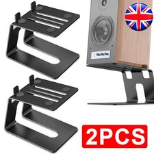 2X Desktop Speaker Stand Studio Monitor Holder Bookshelf Surround Sound Speaker
