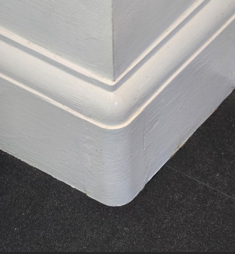 Skirting board rounded corner - board,
