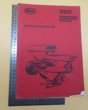 Vicon Spareparts List Vari-Spreader PS 602/802/1002 Serie 76103-76104 Paperback