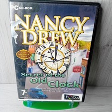 NANCY DREW SECRET OF THE OLD CLOCK PC CD ROM GAME - RARE RETRO GAMING