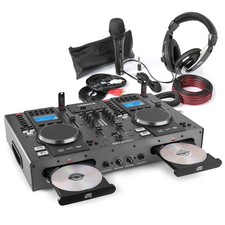 Vonyx CDJ450 DJ CD Mixer Set