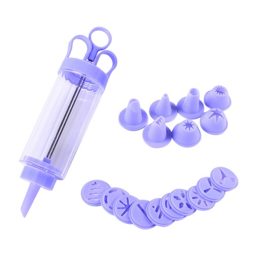 Cookie press kit - press, plastic