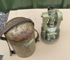 Wild Heerbrugg Theodolite With Case - Needs Some Attention - As Photo's