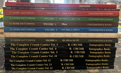 Lot crumb books - 15, r.
