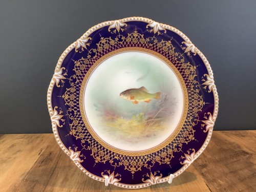 Antique aynsley gilded scenic - antique,