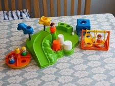 Vintage Fisher Price Little People Playground set