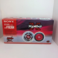 Sony XS-V1630A 3-Way Speaker 6.5" Xplod 220w Peak Power 55w Rated Auto NEW