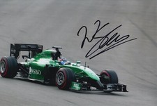 Will Stevens Hand Signed 12x8 Photo F1 Autograph Caterham F1 Team 2