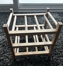 IKEA Hutten Wooden Wine Rack