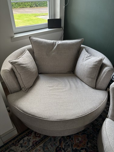 Lorella swivel cuddle chair - cuddle, &