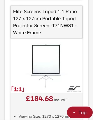 Elite screens tripod - elite,