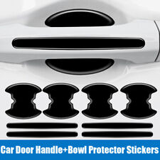 8x Vehicle Car Door Handle Bowl Guard Protector Anti-scratch Sticker Accessories