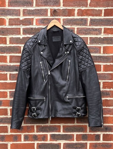 Allsaints mens yuku - allsaints, leather