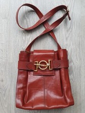 Texier  Brown Leather Ring