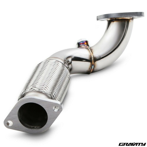 Stainless flexi exhaust race - stainless,
