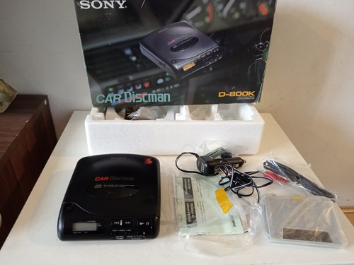 Sony car discman 800k boxed - sony,