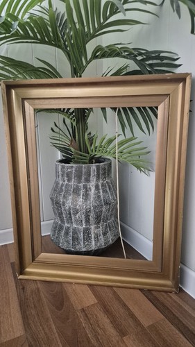 Vintage large gold gilded - -,