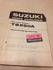 Suzuki Parts List TS250 A