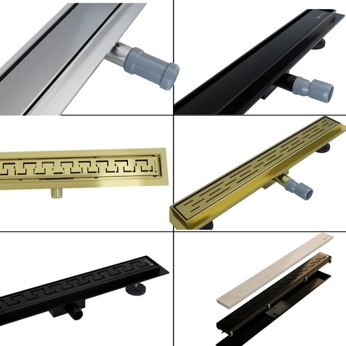 600mm linear wet room drain - 600mm,