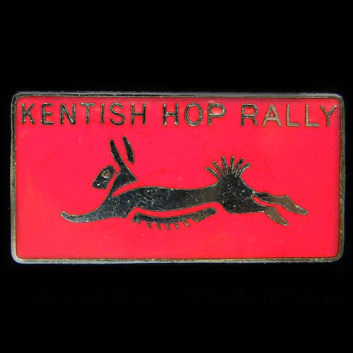 Kentish hop rally - rally, pin