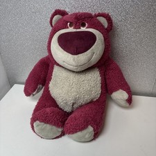 Lotso Bear Disney Store Toy Story Strawberry Scented Large Plush - Approx 15"