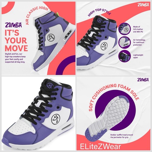 Zumba air classic boss high - zumba,