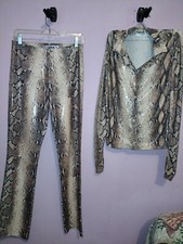 Pant suit, T3, M, glitter