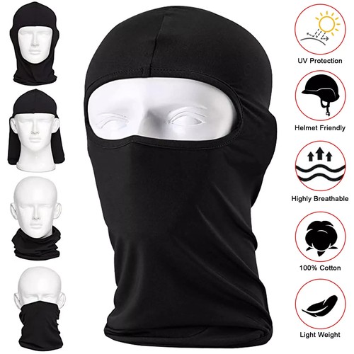 Balaclava full face black - balaclava,