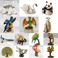  Treasured Trinket Box by Juliana - Peacock Camel Parrot Tortoise Penguin Iguana