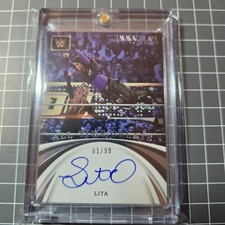2022 Immaculate WWE Lita All-Time Greats Signatures Auto #81/99