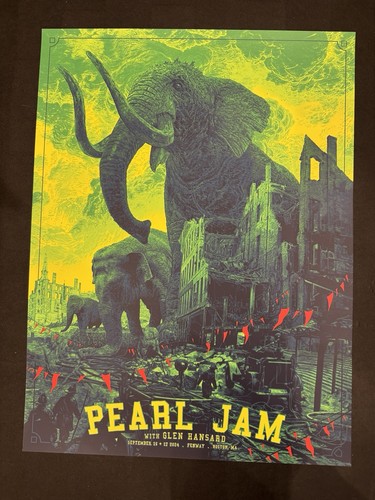 Pearl jam boston fenway park - boston,