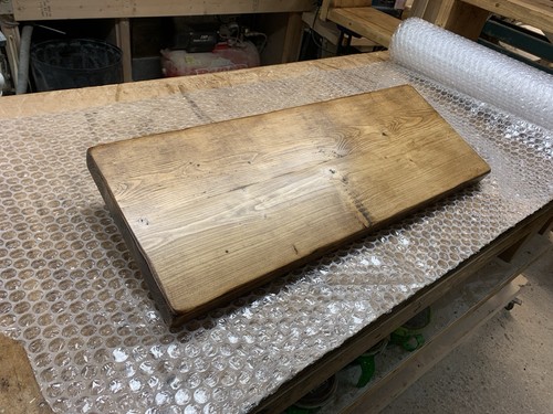 22cm solid wood rustic shelves - wood,