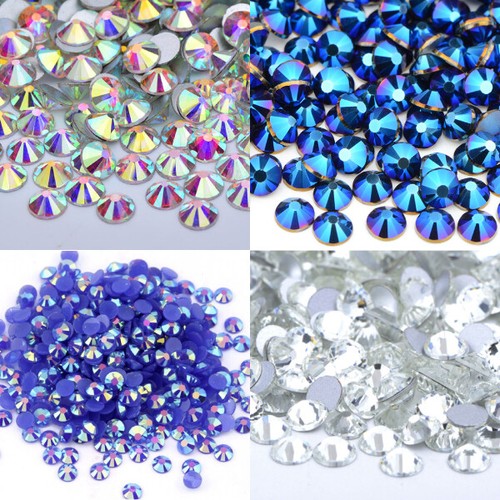 Flat back rhinestone acrylic - back,